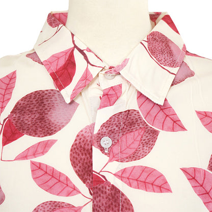 Pink leaves
