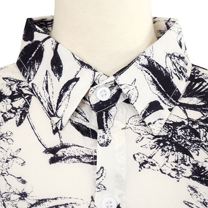 Summer monochrome flowers