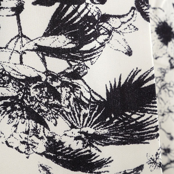 Summer monochrome flowers