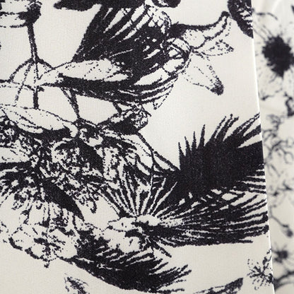 Summer monochrome flowers