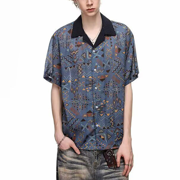 Native geometric, two-tone