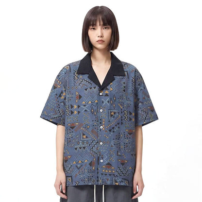 Native geometric, two-tone