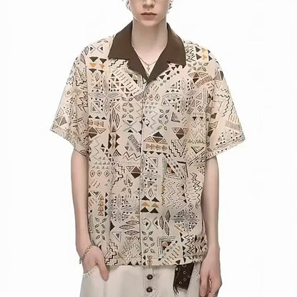 Native geometric, two-tone