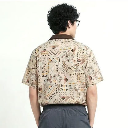 Native geometric, two-tone