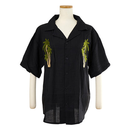 Palm tree embroidery