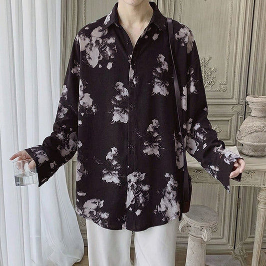 Edgy monochrome floral