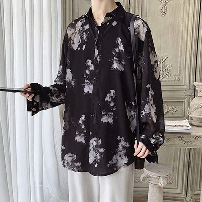 Edgy monochrome floral