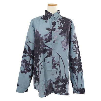 Muted blue foliage