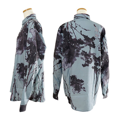 Muted blue foliage