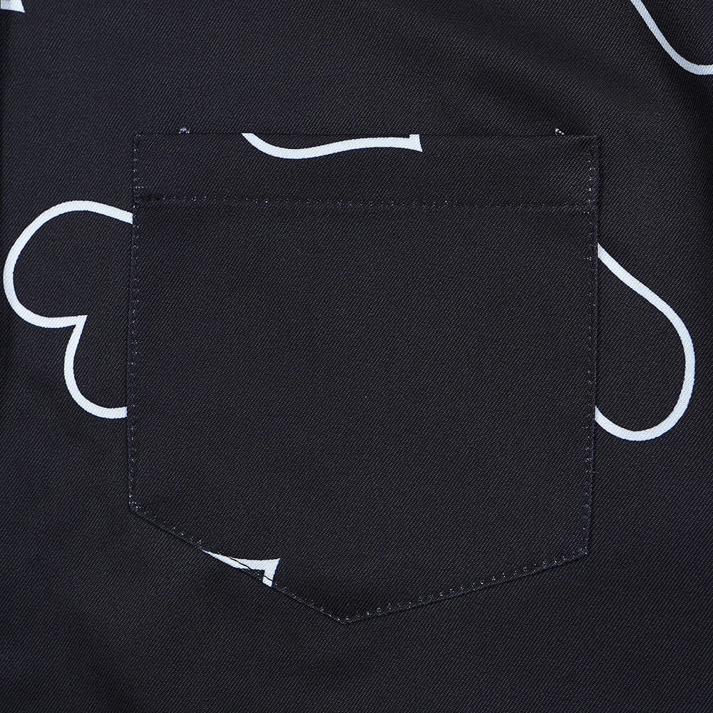 シンプルハートのビッグシルエット半袖シャツ