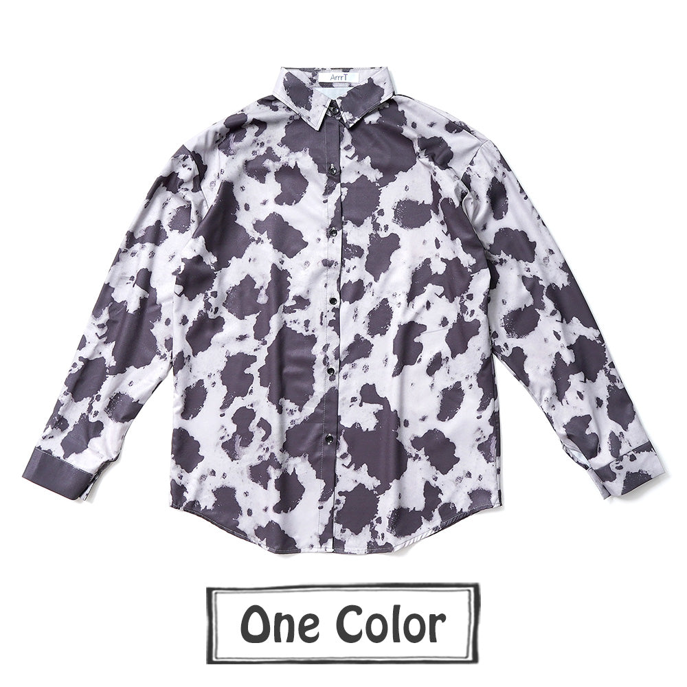 COW柄が動物的本能をくすぐる長袖シャツ
