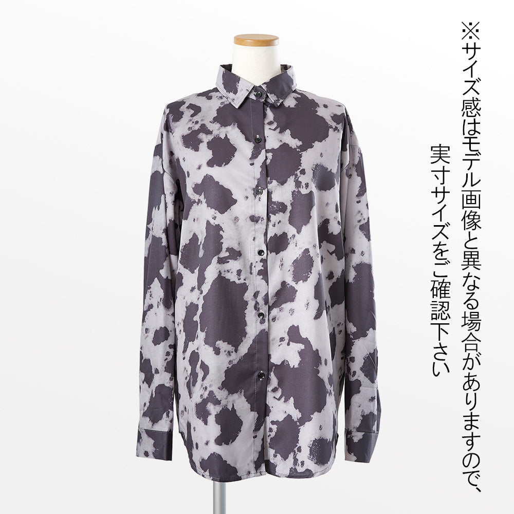 COW柄が動物的本能をくすぐる長袖シャツ